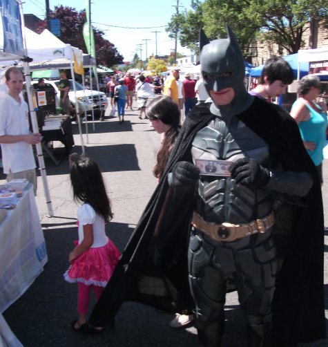 Batman at the Fremont Festival